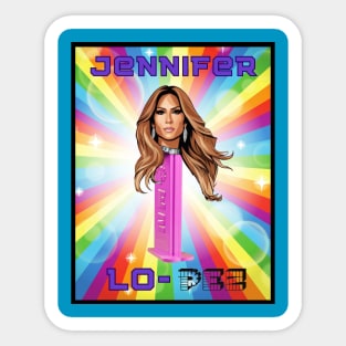Jennifer Lo-PEZ Sticker
